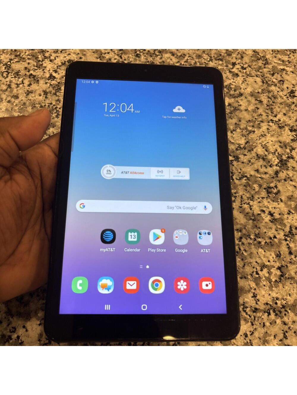 Samsung Galaxy Tab A SM-T387AA 32 GB, Wi-Fi + 4G, 8 in - Black